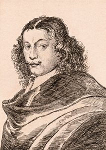 Frans van Mieris द एल्डर, 1817 में प्रकाशित &39;ऑथेंटिक ओरिजिनल्स से सेलिब्रेटेड पेंटरों के 75 पोट्रेट्स, चित्रण